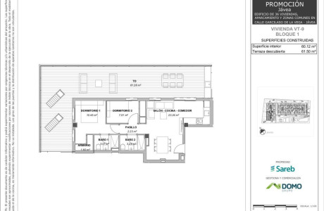 Ático en venta en calle Garcilaso de la Vega , 8