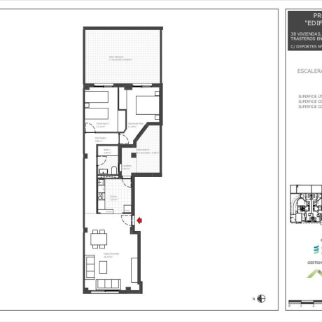 Piso en venta en calle Deportes, 2