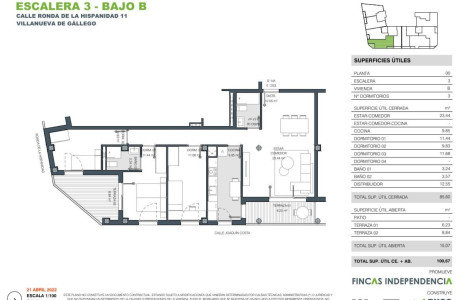 Piso en venta en calle Ronda de La Hispanidad, 7