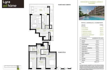 Ático en venta en calle Geranio, 5