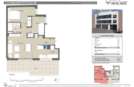 Ático en venta en calle Manuel Mateo López , 6