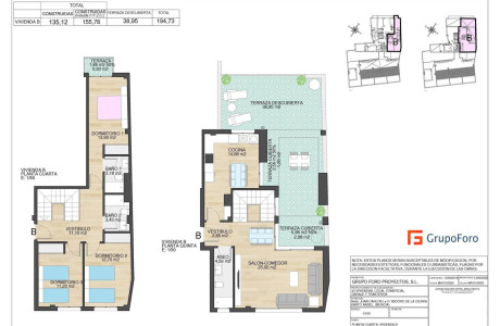 Ático en venta en calle Juan Carlos I s/n