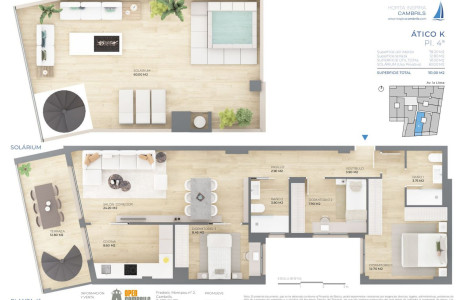 Ático en venta en avenida de la Llosa, 6