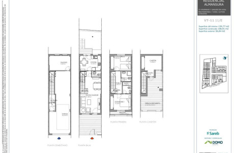 Chalet adosado en venta en calle Cutxos , 13