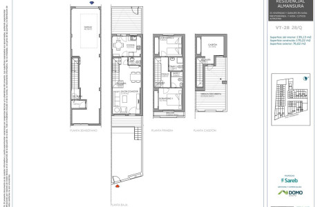 Chalet adosado en venta en calle Cutxos , 13