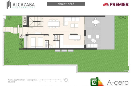 Chalet adosado en venta en calle Julián Camarillo, 56