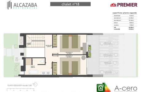 Chalet adosado en venta en calle Julián Camarillo, 56