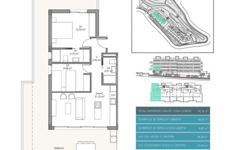 Piso en venta en paseo de Tamango Hills s/n