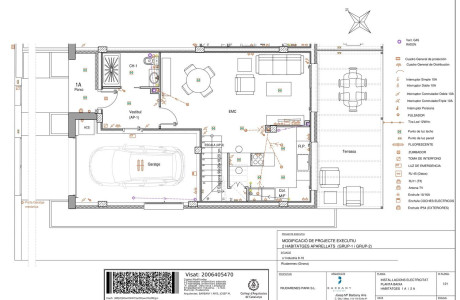 Chalet pareado en venta en calle Indústria, 8