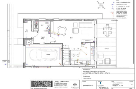 Chalet pareado en venta en calle Indústria, 8