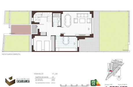 Chalet adosado en venta en calle Senda Perdida, 200