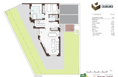 Chalet adosado en venta en calle Senda Perdida, 200