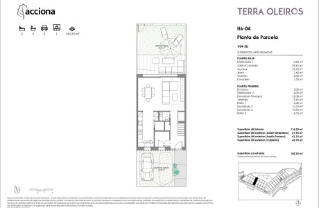 Chalet adosado en venta en calle do Lío s/n