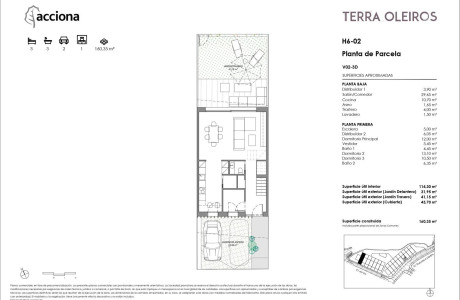 Chalet adosado en venta en calle do Lío s/n