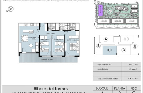 Piso en venta en avenida de la Serna, 28