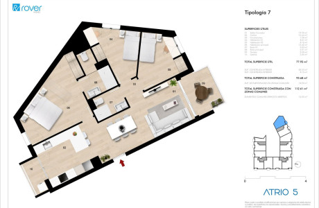 Piso en venta en calle Colombia, 27