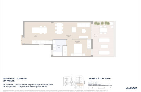 Ático en venta en avenida Orihuela, 103