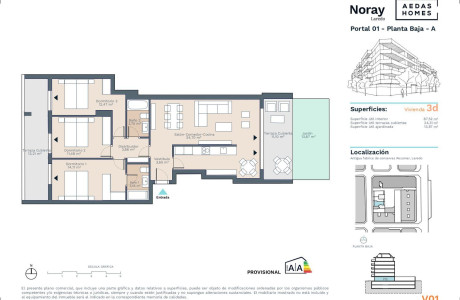 Piso en venta en calle Menendez Pelayo, 13