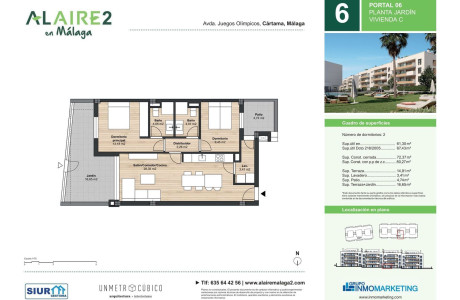 Piso en venta en avenida Juegos Olímipicos, 3