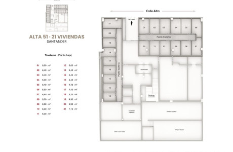 Piso en venta en calle Alta, 51