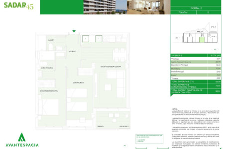 Piso en venta en travesía de Extremadura, 2569