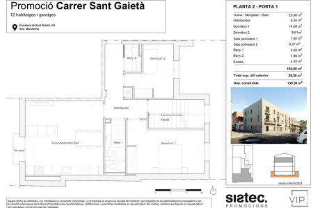 Dúplex en venta en calle Sant Gaietà, 6