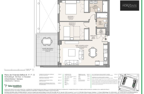 Piso en venta en calle Terreno Aul, 91