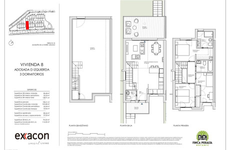 Chalet adosado en venta en calle Maestro Rafael de Leon s/n