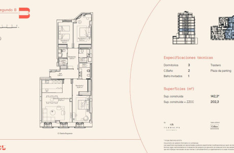 Piso en venta en calle Santa Engracia, 65