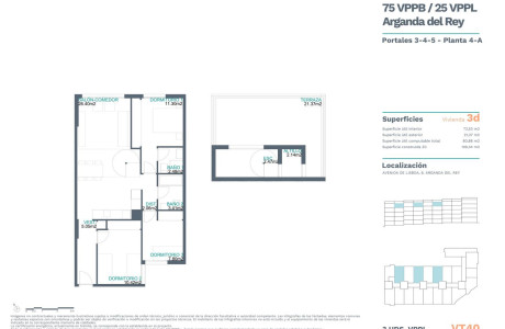Piso en venta en calle de Kiev, 12