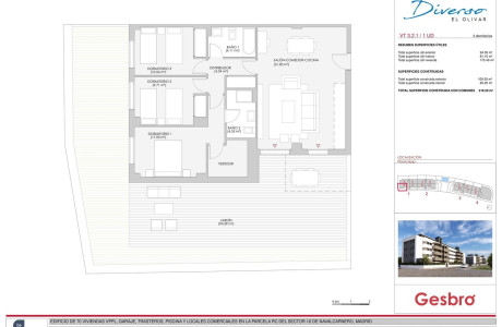 Piso en venta en calle Buenavista s/n