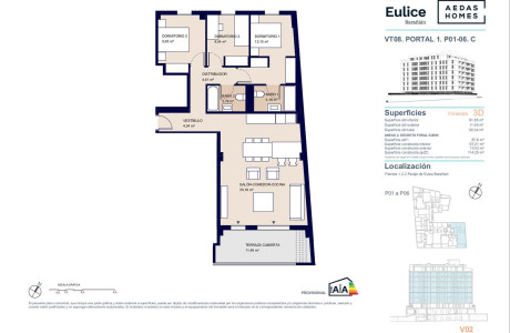 Piso en venta en pasaje de Eulza s/n