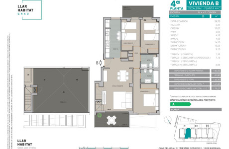 Dúplex en venta en camino del Grau, 37