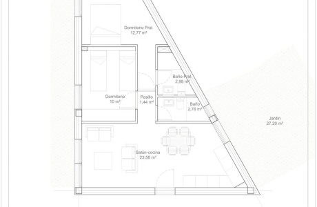 Piso en venta en calle Cruz, 45