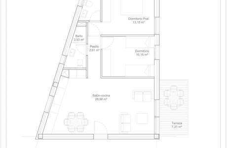 Piso en venta en calle Cruz, 45