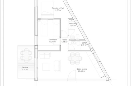 Piso en venta en calle Cruz, 45