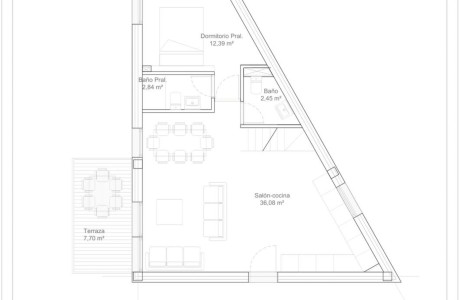 Dúplex en venta en calle Cruz, 45