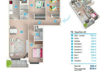 Piso en venta en calle el Mansín, 19