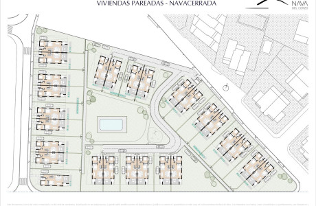 Chalet pareado en venta en calle Manzanares s/n