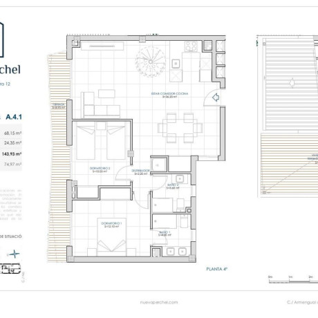 Dúplex en venta en calle Narciso Pérez Texeira, 10