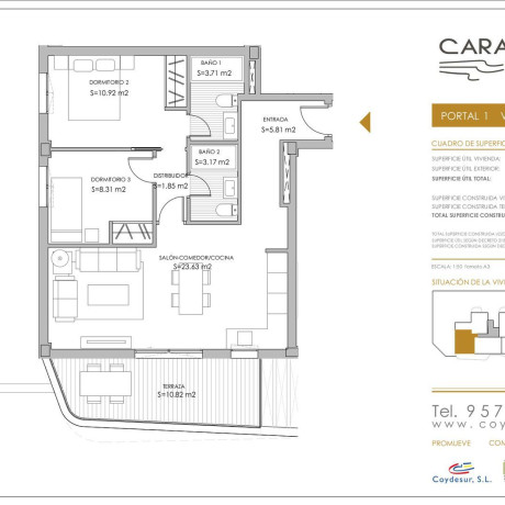 Piso en venta en calle Benahavís s/n