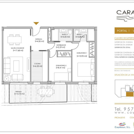 Piso en venta en calle Benahavís s/n