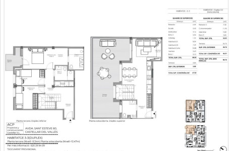 Dúplex en venta en avenida Sant Esteve, 60