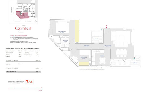 Piso en venta en calle Franco y Lopez, 32