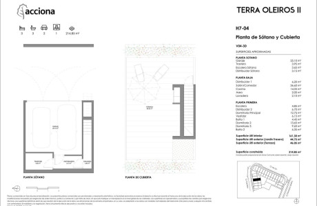Chalet adosado en venta en calle do Lio, 2