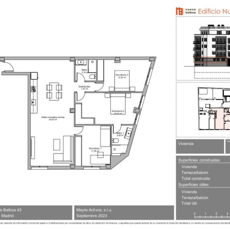 Piso en venta en calle Nuñez de Balboa, 43