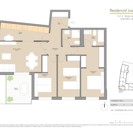 Piso en venta en calle Urano, 2