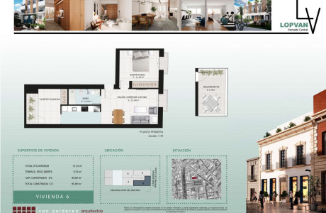 Piso en venta en calle Juan Antonio Martínez de Castro, 4