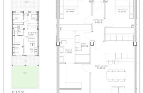 Piso en venta en calle La falconera s/n