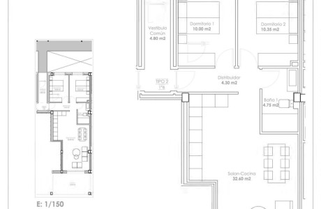 Piso en venta en calle La falconera s/n